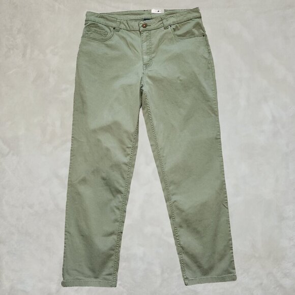 George Other - Men's 5 Pocket Cargo Pants, Size 40 x 30, Green, 5 Pocket , Jeans Large, NWT
